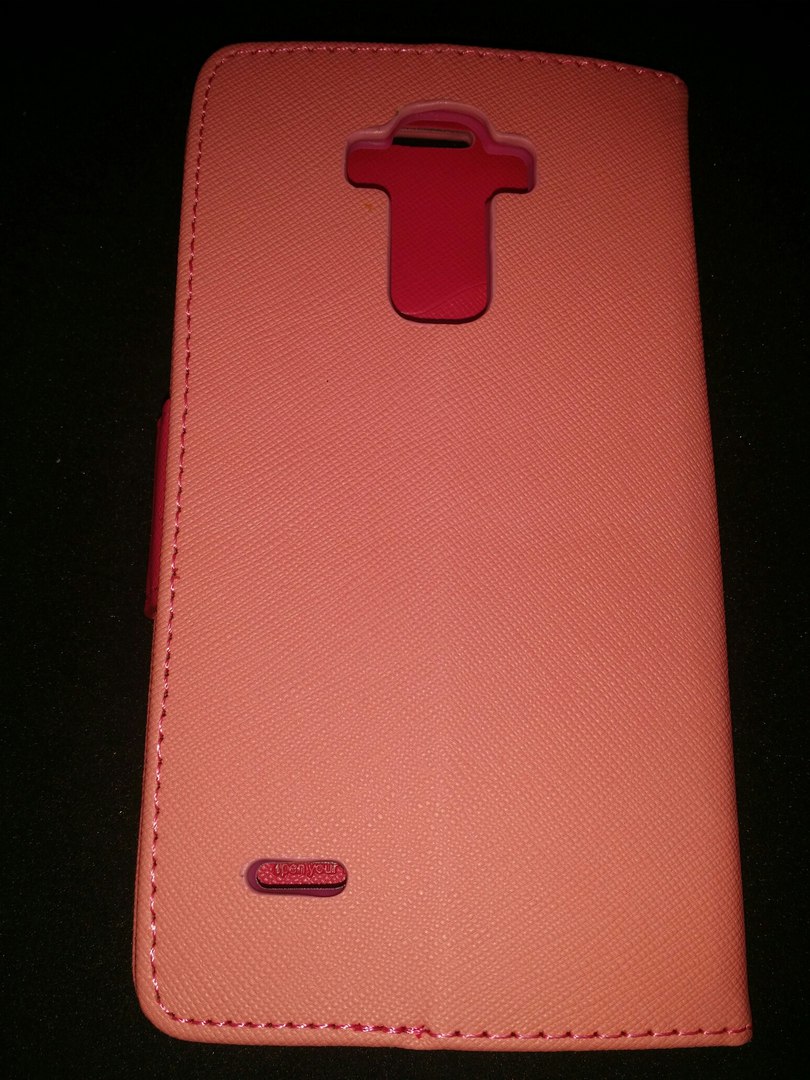 Книжка Goospery Fancy для LG G4 Stylus рожева-1